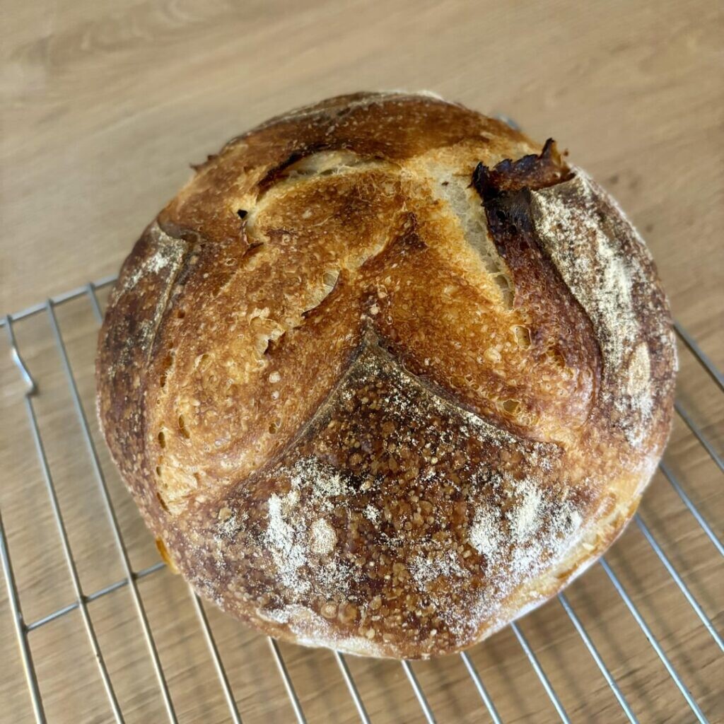 My first sourdough loaf in a couple years