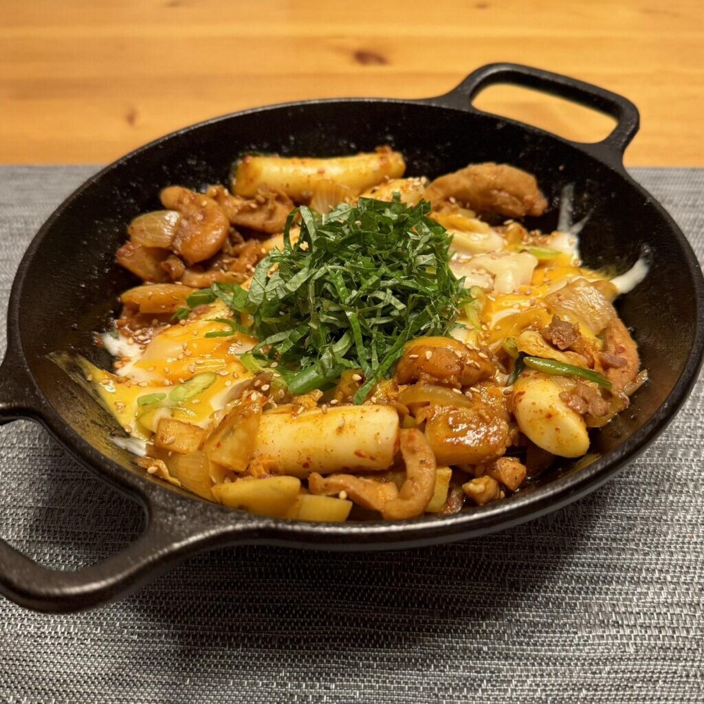 Cheese dakgalbi